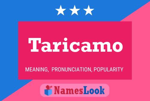 Постер имени Taricamo