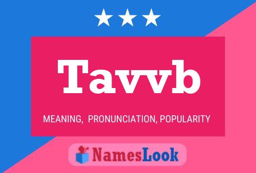 Постер имени Tavvb