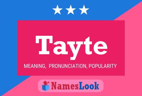 Постер имени Tayte