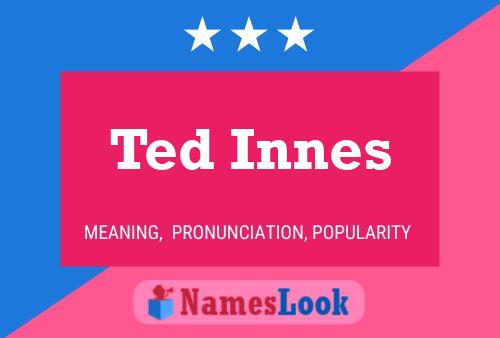 Постер имени Ted Innes