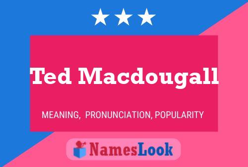 Постер имени Ted Macdougall