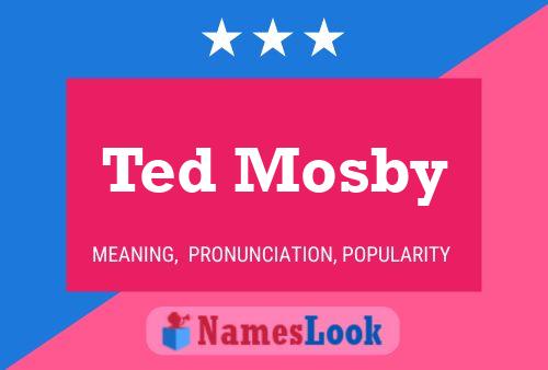 Постер имени Ted Mosby