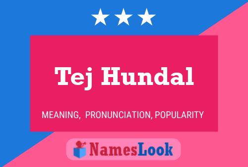 Постер имени Tej Hundal