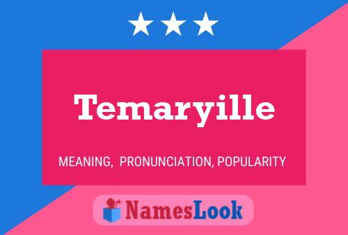 Постер имени Temaryille