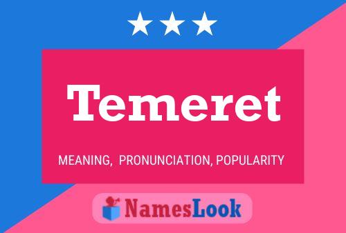 Постер имени Temeret