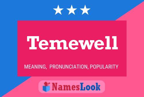 Постер имени Temewell