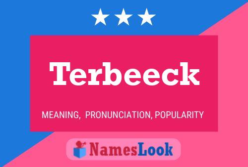 Постер имени Terbeeck