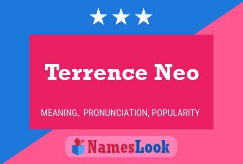 Постер имени Terrence Neo