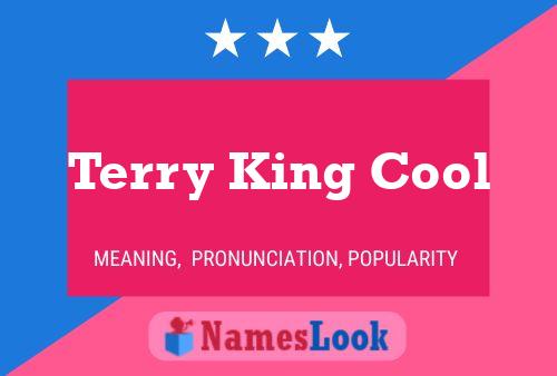 Постер имени Terry King Cool