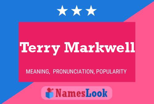 Постер имени Terry Markwell