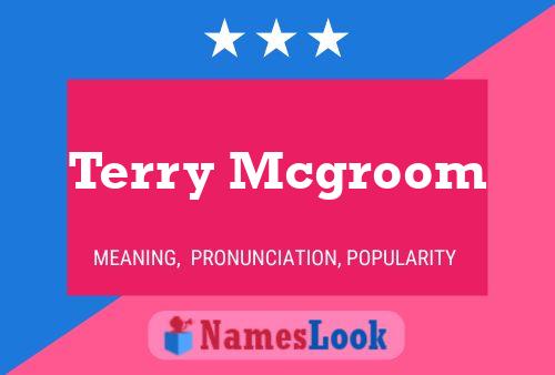 Постер имени Terry Mcgroom