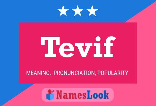 Постер имени Tevif