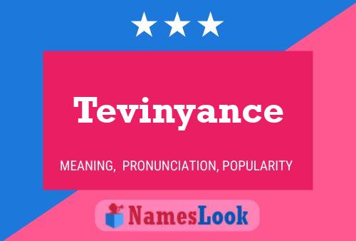 Постер имени Tevinyance