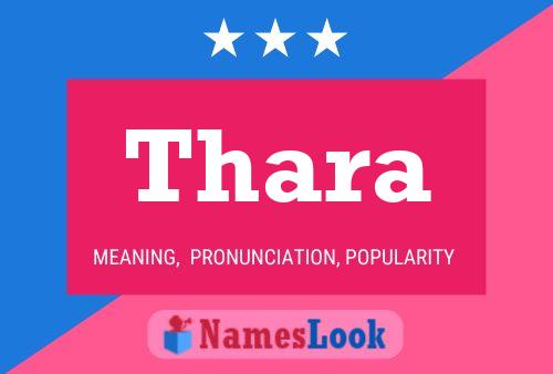 Постер имени Thara