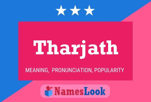 Постер имени Tharjath