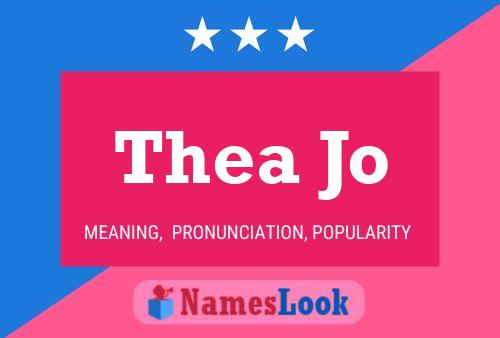 Постер имени Thea Jo