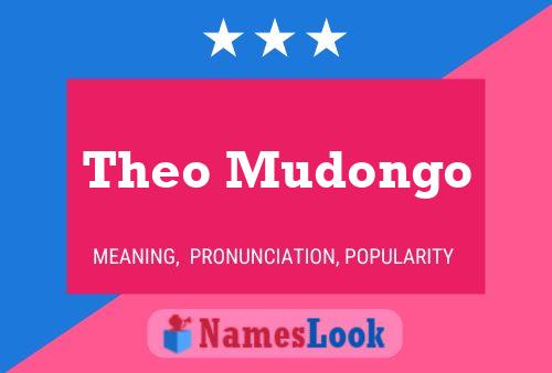 Постер имени Theo Mudongo