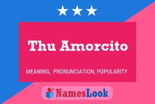 Постер имени Thu Amorcito