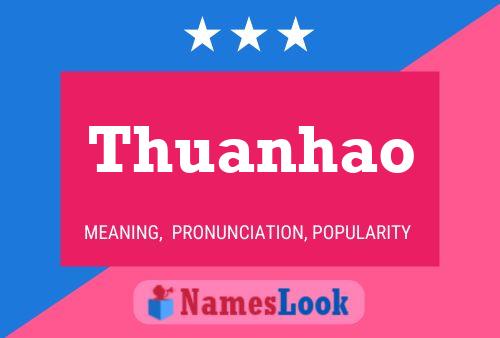 Постер имени Thuanhao