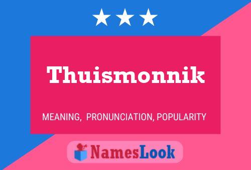 Постер имени Thuismonnik