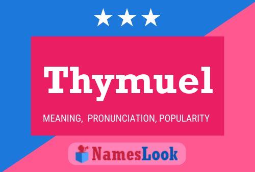 Постер имени Thymuel