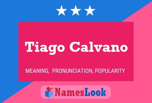 Постер имени Tiago Calvano