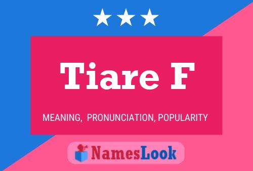 Постер имени Tiare F