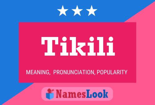 Постер имени Tikili