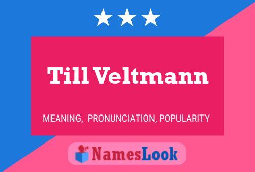 Постер имени Till Veltmann