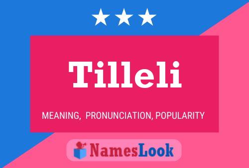 Постер имени Tilleli