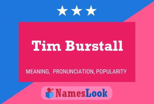 Постер имени Tim Burstall