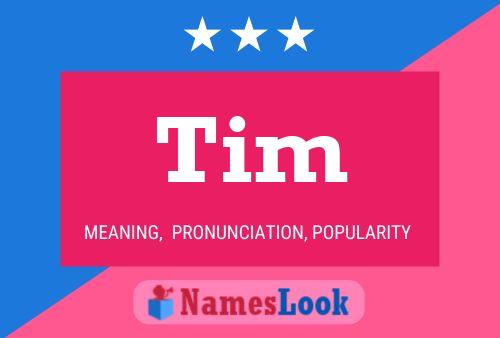 Постер имени Tim