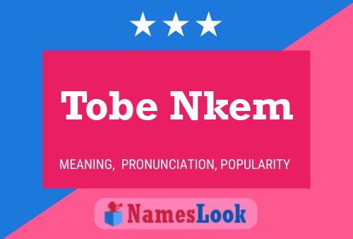 Постер имени Tobe Nkem