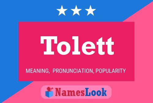 Постер имени Tolett