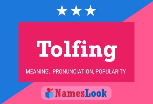 Постер имени Tolfing