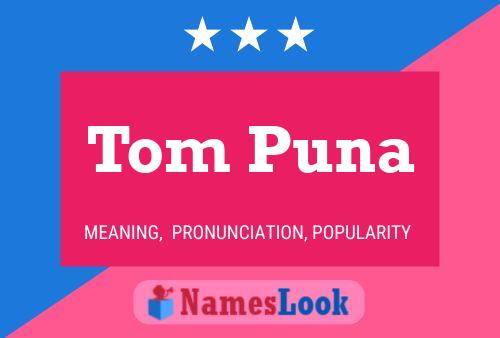 Постер имени Tom Puna