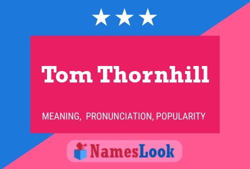 Постер имени Tom Thornhill