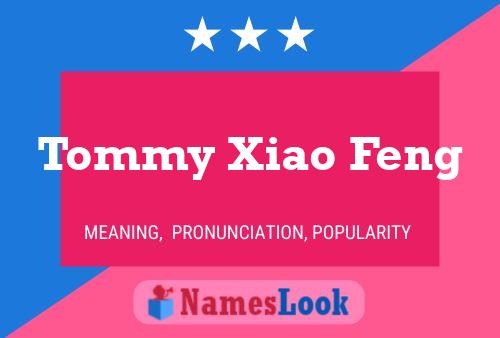 Постер имени Tommy Xiao Feng