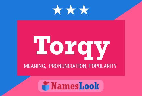 Постер имени Torqy