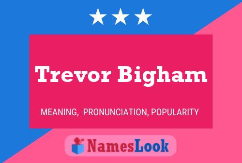 Постер имени Trevor Bigham