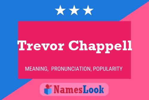 Постер имени Trevor Chappell