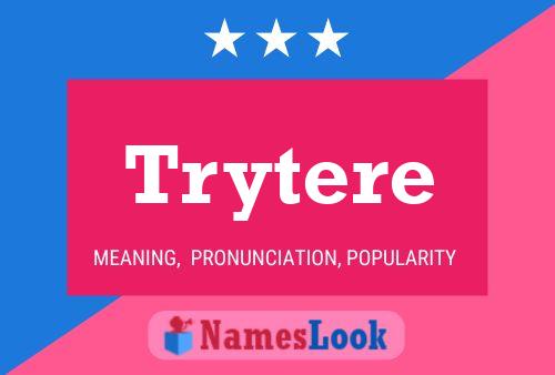 Постер имени Trytere