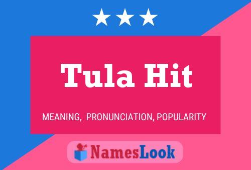 Постер имени Tula Hit