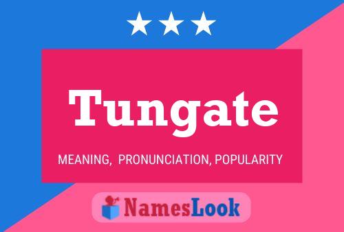 Постер имени Tungate