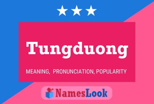 Постер имени Tungduong