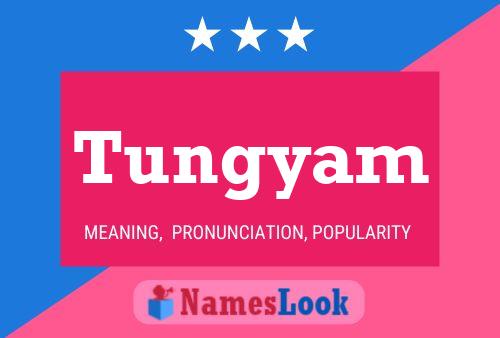 Постер имени Tungyam