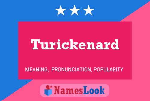 Постер имени Turickenard