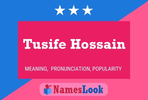 Постер имени Tusife Hossain