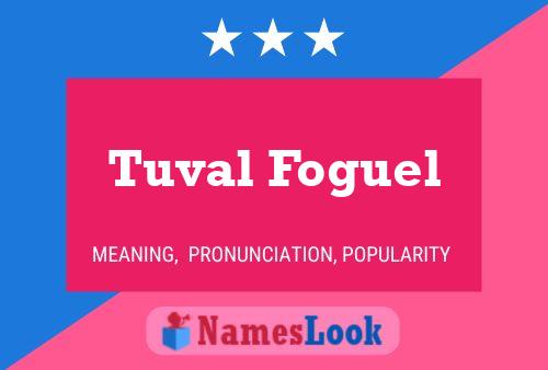 Постер имени Tuval Foguel