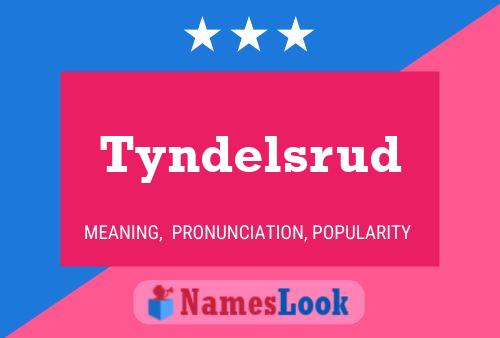 Постер имени Tyndelsrud